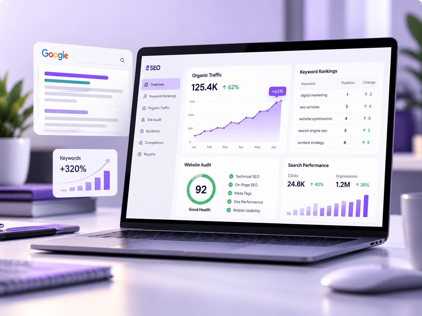 تحسين محركات البحث (SEO)