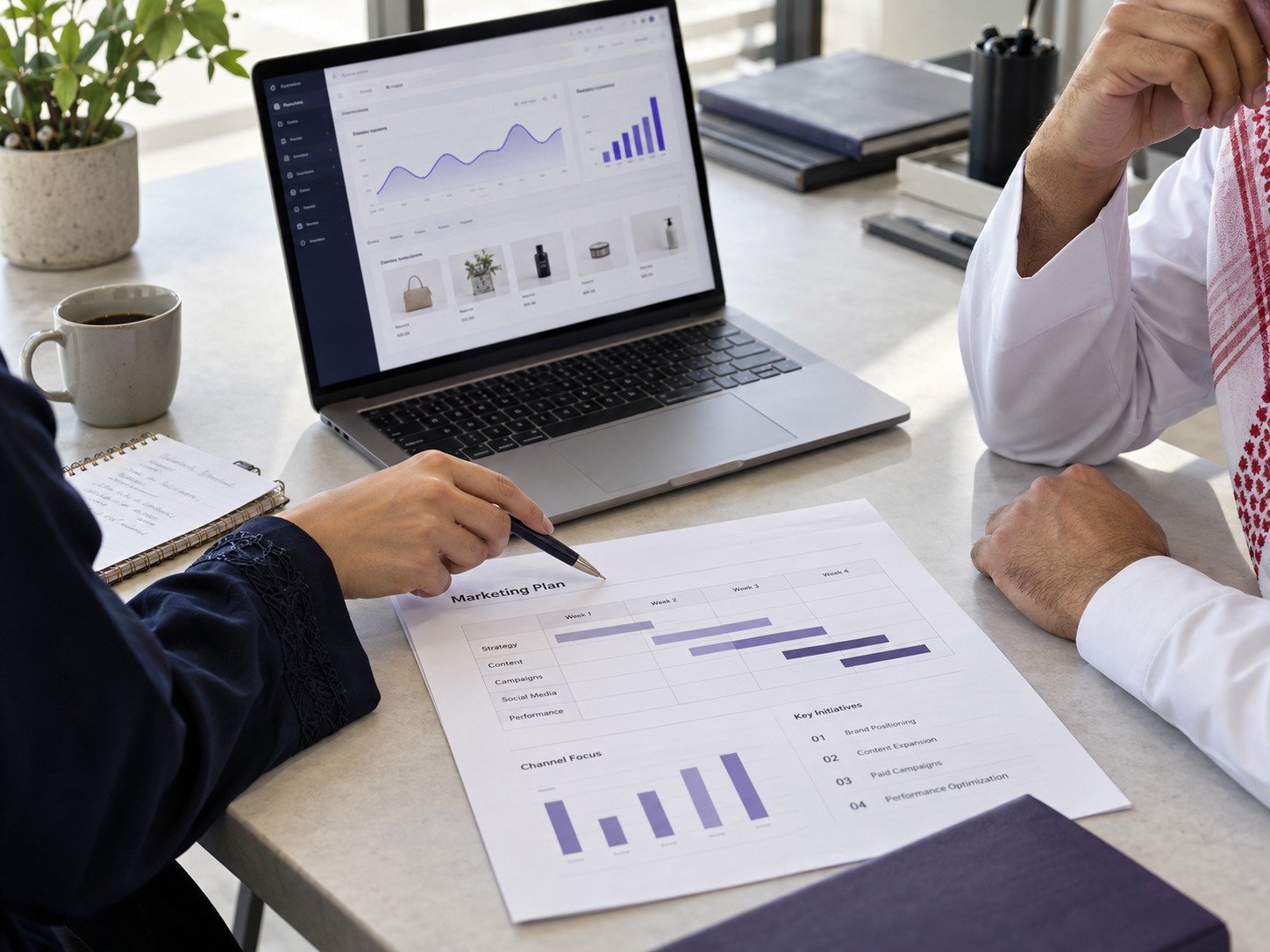 الاستشارات التسويقية وبناء الاستراتيجيات